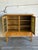 Mid-Century Modern In Style of Henning Kjærnulf Oak Cabinet Storage With 2 Glass Doors and Drawers Denmark Mid-Century Modern 1960s For Sale - Image 3 of 11