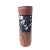 Late 19th Century Japanese Shibayama-Style Inlaid Wooden Vase, Figural Scene, Meiji / Taishō Style For Sale - Image 5 of 10