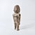 Early 20th Century Kongo Double Sided Male and Female Wood Figure For Sale - Image 10 of 13