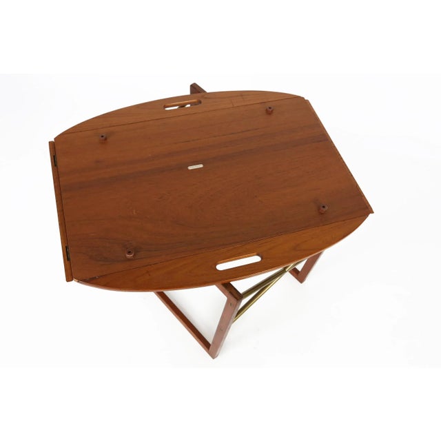 Danish Side Table by Svend Langkilde for Illums Bolighus, 1960s For Sale - Image 4 of 13