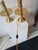 20th Century Traditional Brass Lamp For Sale - Image 4 of 9