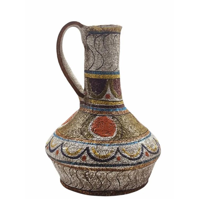 Glazed Terracotta Amphora Vase by Mamma Ro, 1970s For Sale - Image 12 of 12