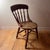 Carved and Turned Oak Chair For Sale - Image 4 of 7