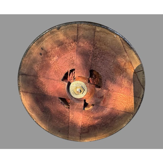 Antique Victorian Cast Metal 29" Figural Statue Sculpture For Sale - Image 9 of 10