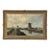 Antique Dutch Coastal Landscape Oil Painting by Jules Brouwers (1869–1955) For Sale