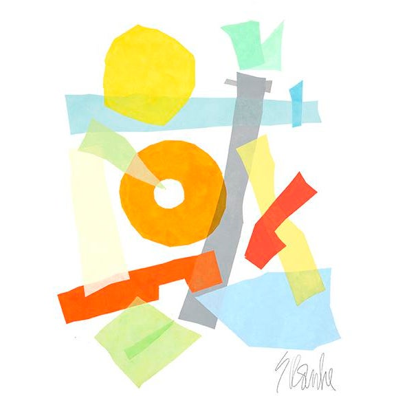 Paper Boat Basin Fine Art Print 24" X 43" by Liz Roache For Sale - Image 7 of 7