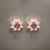 Diamond Sapphire Earrings 14 Karat Yellow Gold 0.66 TCW Certified For Sale In New York - Image 6 of 14