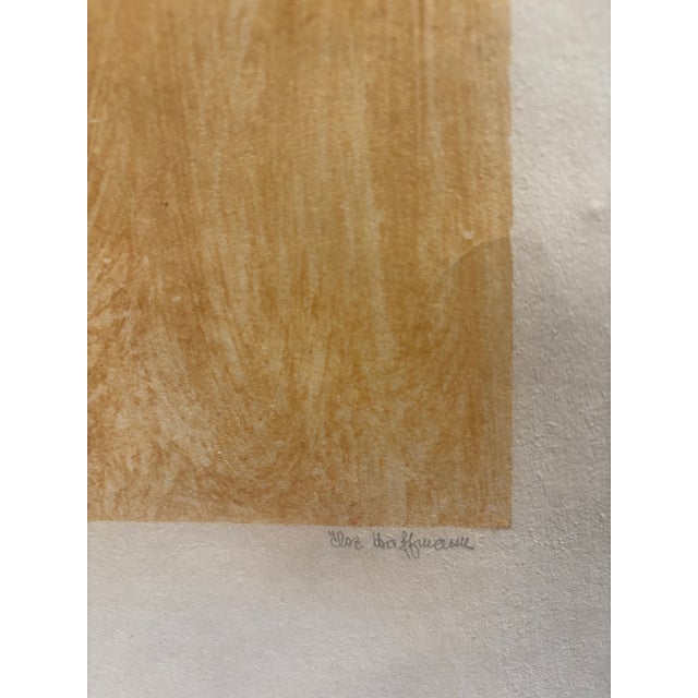 Abstract Yves Doeffreaux-Untitled Abstract Monotype Circa 1960s For Sale - Image 3 of 8