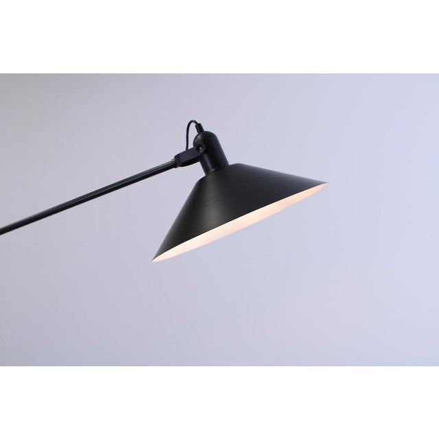 Black Counterbalance Ceiling Lamp attributed to J. J. M. Hoogervorst for Anvia, 1970s For Sale - Image 6 of 18