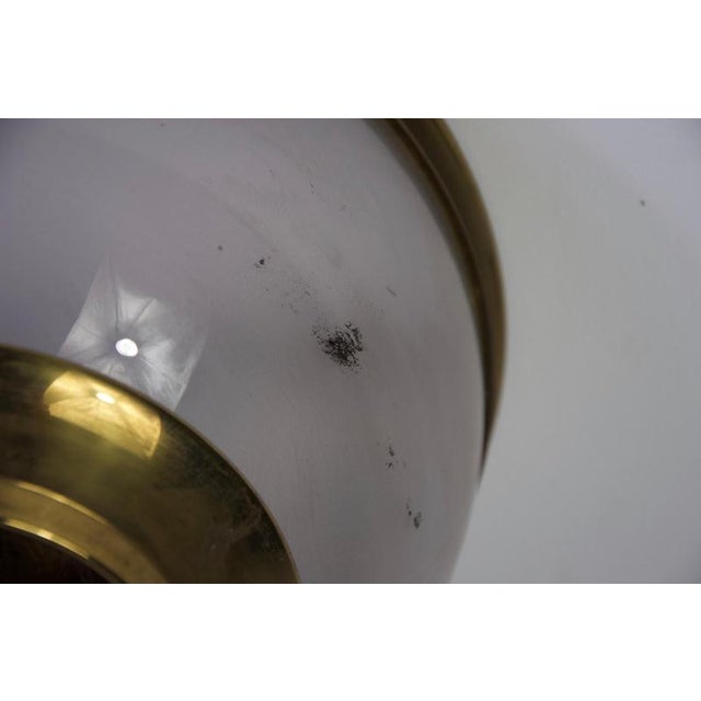 Black LSP3 Flush Mount in Brass and Glass by Luigi Caccia Dominioni for Azucena, 1960s For Sale - Image 8 of 17