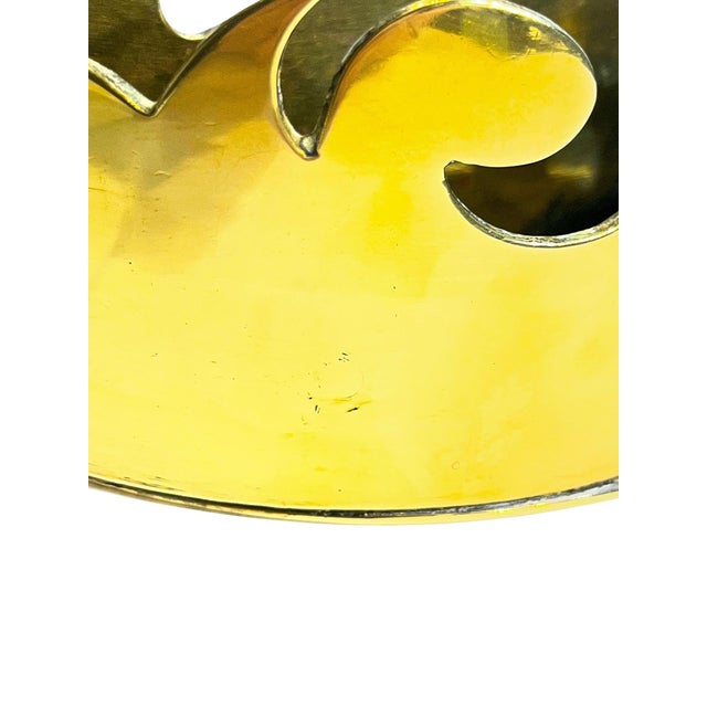 Antique English Crown Form Wall Pocket or Tidy For Sale - Image 6 of 18