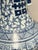 Antique Late Qing Dynasty Chinese Double Happiness Blue and White Porcelain Vase For Sale - Image 4 of 11