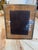 Woven Rattan Picture Frame With Metal Border For Sale - Image 4 of 7