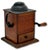 Unusual Antique American Cast Iron & Wood Hand Crank Coffee Grinder - Circa Late 19th Century For Sale - Image 4 of 18