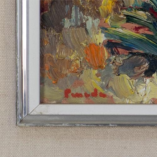 Spanish Artist, Impressionist Colourist Landscapes, Oil Paintings, Set of 2 For Sale - Image 6 of 13