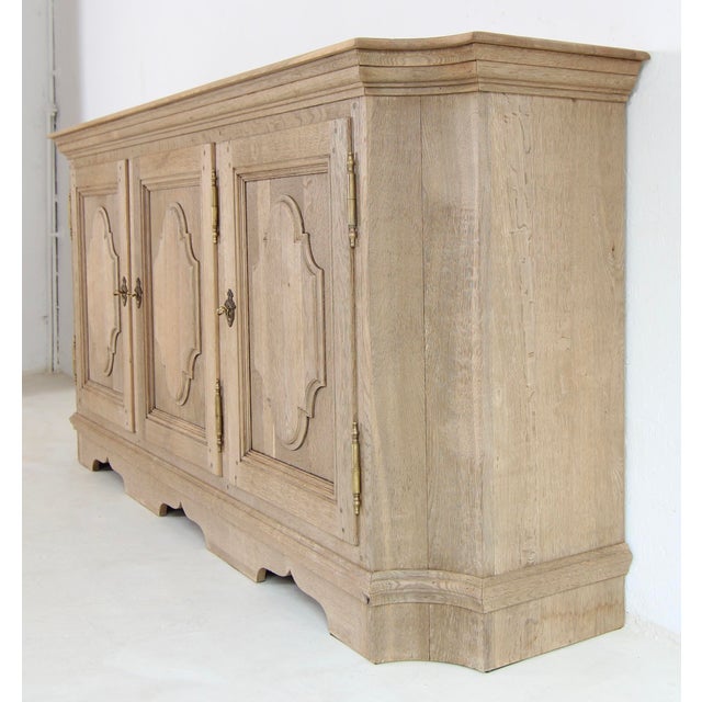 Vintage Oak and Poplar Sideboard, 1930s For Sale - Image 15 of 18