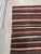 Rustic Vintage Multi-Stripes Flat Woven Kilim For Sale - Image 3 of 5