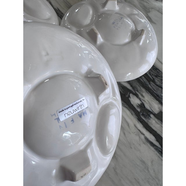 Made in Portugal Artichoke Appetizer Plate Set - 11 Pieces For Sale - Image 10 of 12