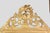 Antique gilt mirror, with tassels and central eagle. Circa: 1840