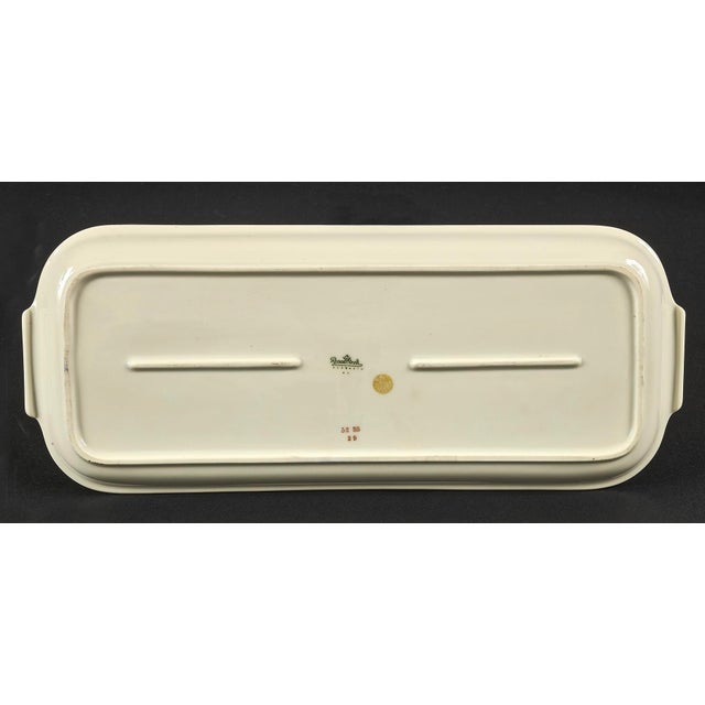Decorated Porcelain Tray by Rosenthal, 1940s For Sale - Image 4 of 8