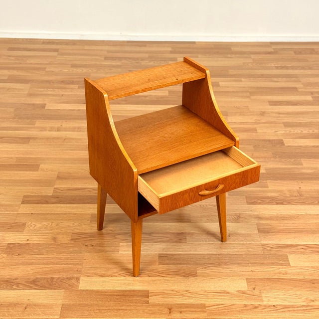 Side Table in Oak, Sweden, 1950s-1960s For Sale - Image 3 of 10