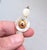 White Vintage Napier Goldtone Mother-of-Pearl Disc Sautoir Necklace For Sale - Image 8 of 10