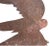 Mid 19th Century Extra Large 19th Century Eagle Silhouette Copper-Washed Iron Weathervane For Sale - Image 5 of 10