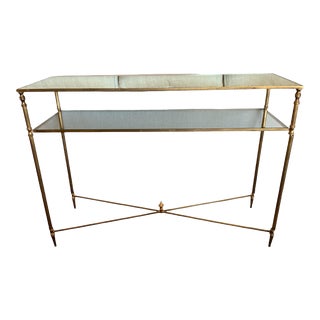 Henzler Console Table by Uttermost For Sale