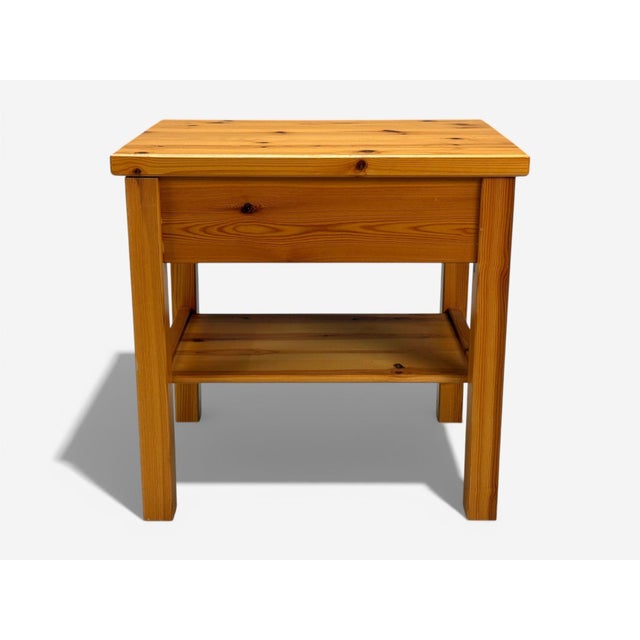 Swedish Modern, Nightstands, Pine, Sweden, 1970s For Sale - Image 11 of 11