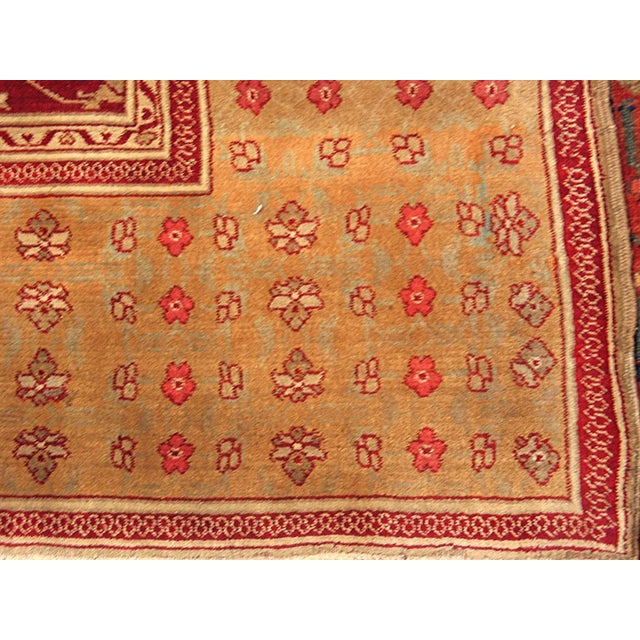 Indian 1880s Red Herati Antique Indian Agra Rug 11' 8"x 15' Handknotted Wool Carpet For Sale - Image 3 of 4