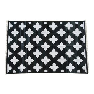 Kajsa Rug, 13x18, Black For Sale