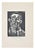 Wilhelm Rudolph, Portrait of the Sculptor G., 1920s, Woodcut For Sale