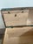 Large Antique Victorian Oak Banded Dome Top Steamer Trunk Chest, Maier For Sale - Image 14 of 16