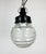 Industrial Bakelite Pendant Light with Ribbed Glass, 1970s For Sale - Image 4 of 14