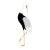 Japanese Crane Study Ii, Original Print, 24" X 36" For Sale