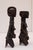 1920s Mid-20th Century Traditional African Hardwood Tribal Nude Female Statues, 1920s, Set of 2 For Sale - Image 5 of 18