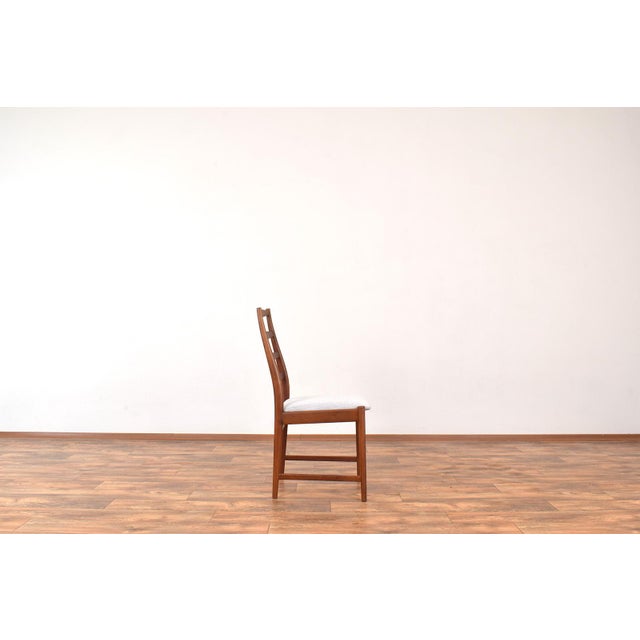 Blue Mid-Century Modern Danish Teak Dining Chairs by Torbjörn Afdal for Vamo, 1960s, Set of 4 For Sale - Image 8 of 15