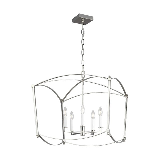 Sophisticated and sleek, the Thayer Collection is a refreshing interpretation of a traditional four-sided lantern softened...