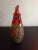 Contemporary 1980s Multicolor Speckled Art Glass Rooster Figurine For Sale - Image 3 of 8