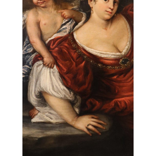 Workshop of Francesco Cairo, Queen Artemisia, 1670, Oil on Canvas For Sale - Image 12 of 15