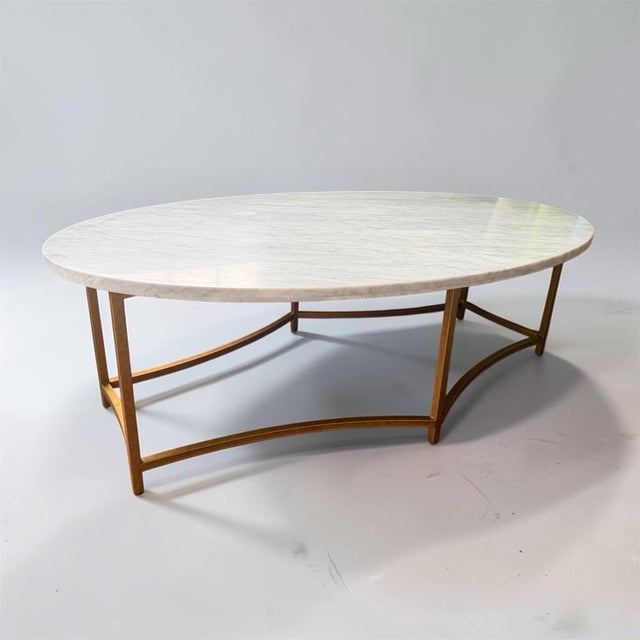 Vintage Marble Coffee Table For Sale - Image 9 of 9