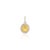 18k Gold Jewelry Set in Yellow Sapphire Diamond Pendant and Ring Size 7- 2 Pieces For Sale - Image 4 of 16