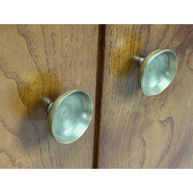 Paolo Buffa, Italian Modern, Cherrywood, Brass, Sideboard, Italy, 1950s For Sale - Image 12 of 16