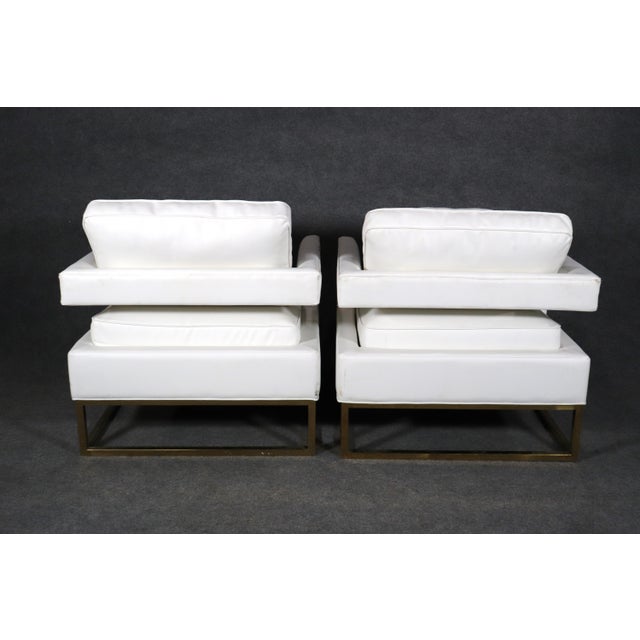 Metal 1960s Mid-Century Style Lounge Chairs - 2 Pieces For Sale - Image 7 of 12