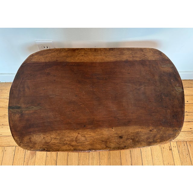 Modern Vintage Rustic African Senufo Stool - Hand Carved Wood For Sale - Image 3 of 11
