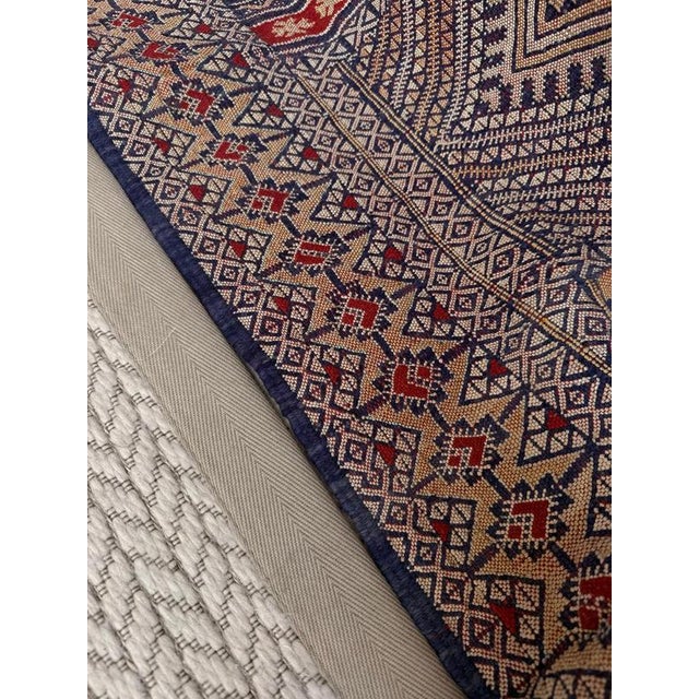 Large Vintage Moroccan Wool Glaoua Hanbel Rug, 1960s For Sale - Image 4 of 10