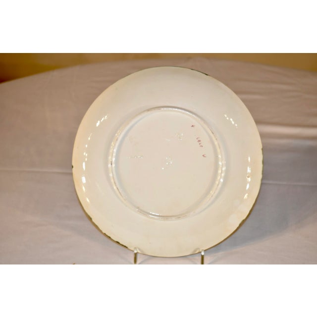 Wedgwood 19th Century Wedgwood Majolica Plate For Sale - Image 4 of 9