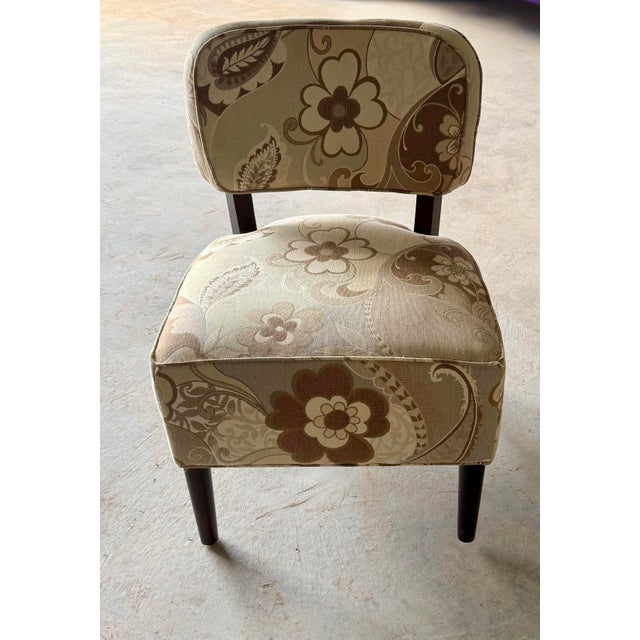 Mid-Century Modern Mid 20th Century Raymour and Flanigan “Lilly” Slipper Chair For Sale - Image 3 of 12