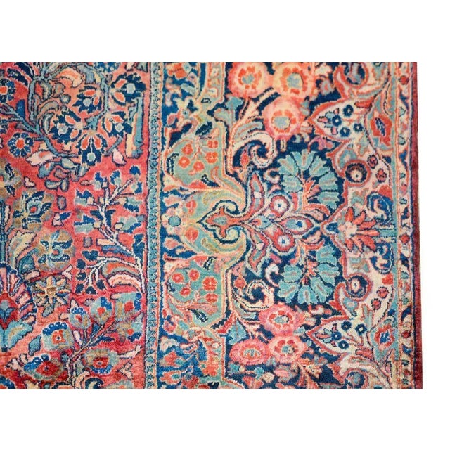 1930s Early 20th Century Vintage Sarouk Rug For Sale - Image 5 of 13