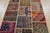 Patchwork Rug 4’1” X 5’11” Multicolor Wool Vintage Hand-Knotted Carpet For Sale In Philadelphia - Image 6 of 14